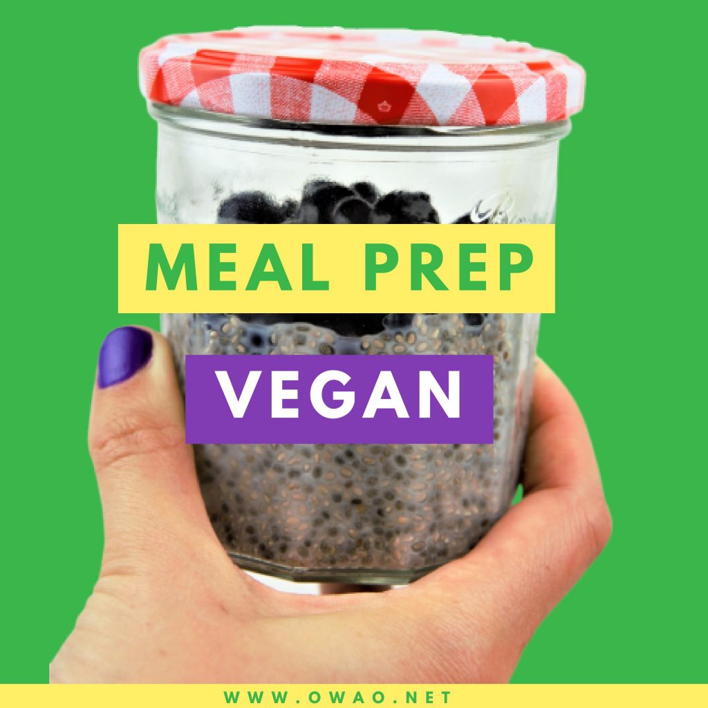Meal Prep Vegan-OWAO!-Ernährung für Vielbeschäftigte-Meal Prep