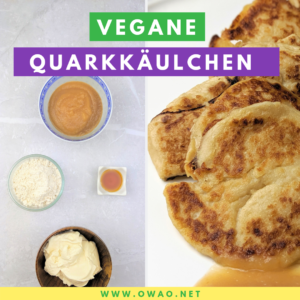 Vegane Quarkkäulchen