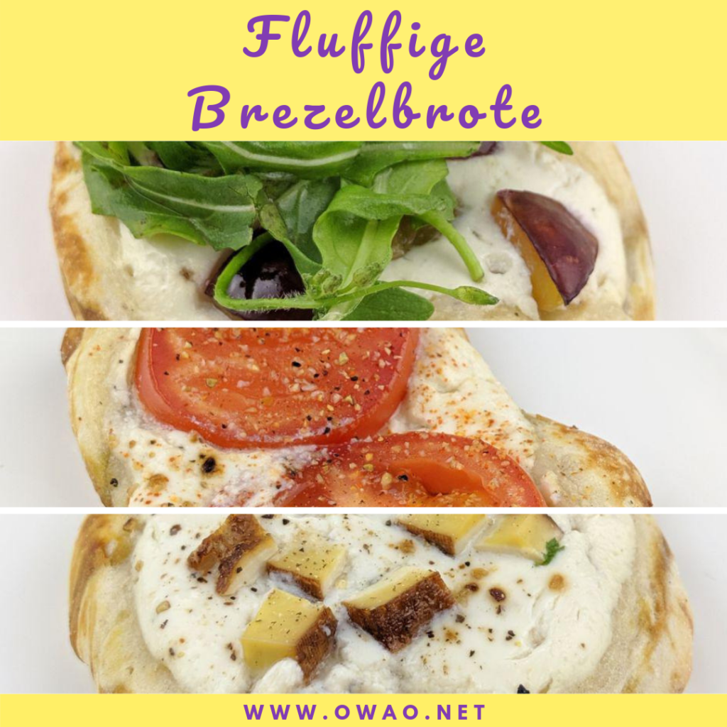 Fluffige Brezelbrote