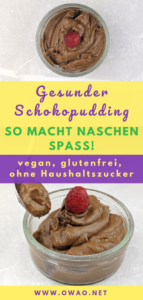 Gesunder Schokopudding