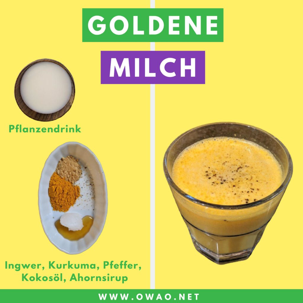 Goldene Milch Wirkung-Rezept-OWAO!-Meal Prep-Gegen Erkältung-Herbst-Winter-Ayurveda
