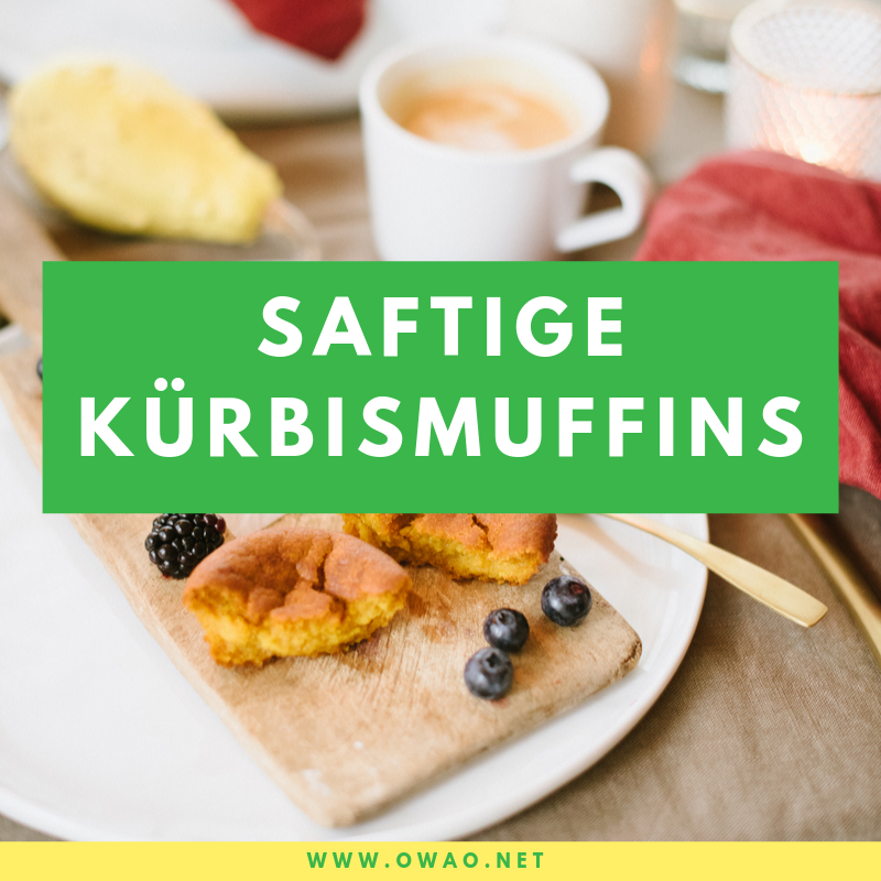 Kürbiskuchen: Probier diese einfachen Kürbismuffins!