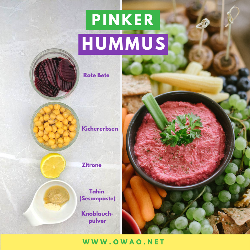 Pinker Hummus-OWAO!-Meal Prep