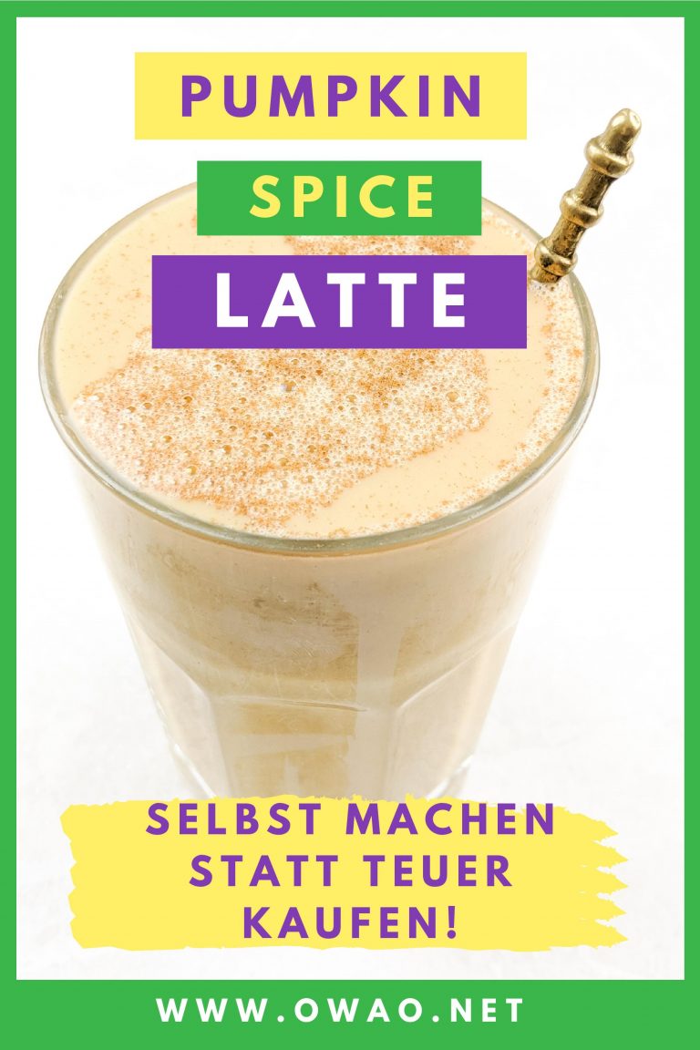 Pumpkin Spice Latte-OWAO!-Meal Prep-Ernährung für Vielbeschäftigte