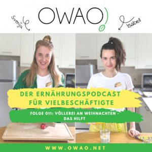 zu viel gegessen-Tipps für Weihnachten-OWAO!-Meal Prep-Meal Prep vegan