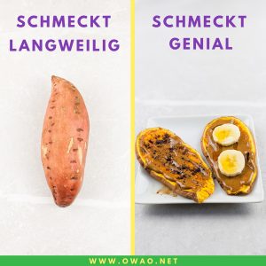 Süßkartoffel Toast-OWAO!-Meal Prep-Meal Prep vegan-veganes Frühstück-Frühstücksideen