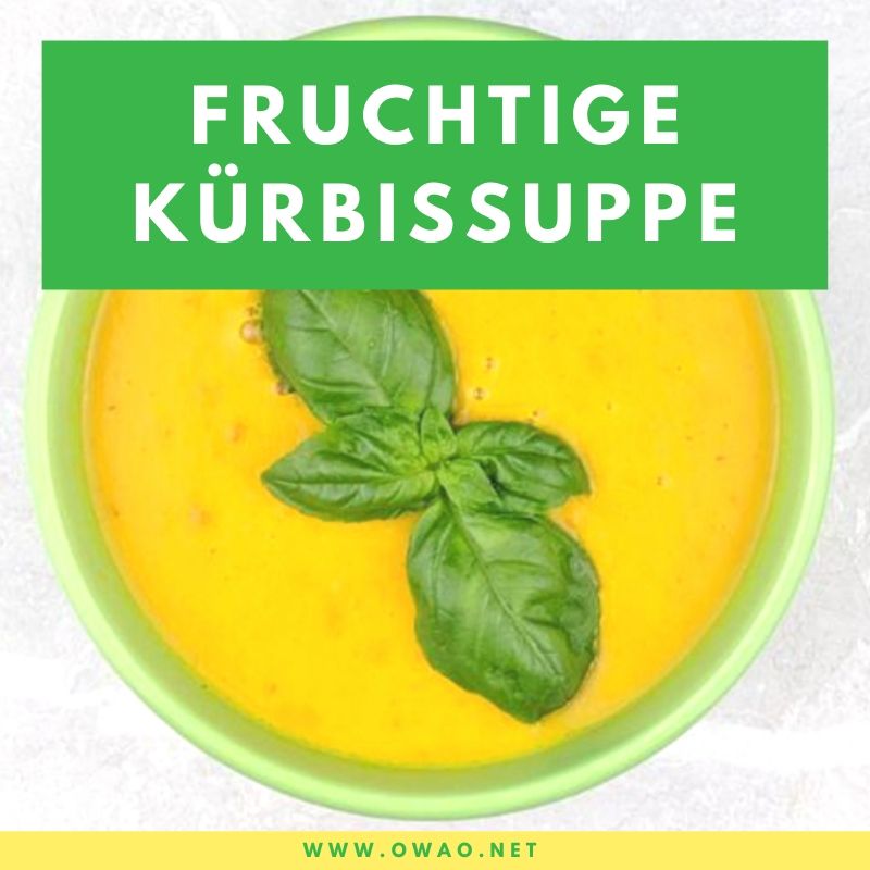 Fruchtige Kürbissuppe